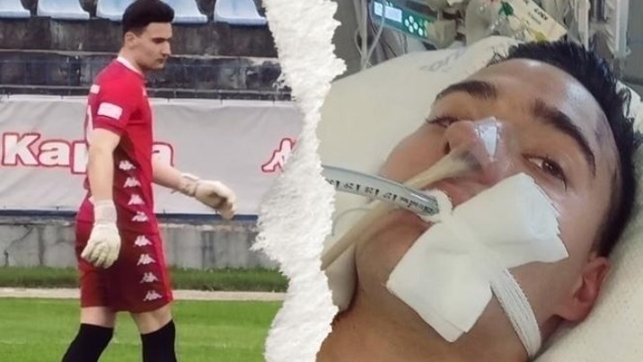 Wiosną robił furorę w III lidze. Po wypadku potrzebuje pomocy