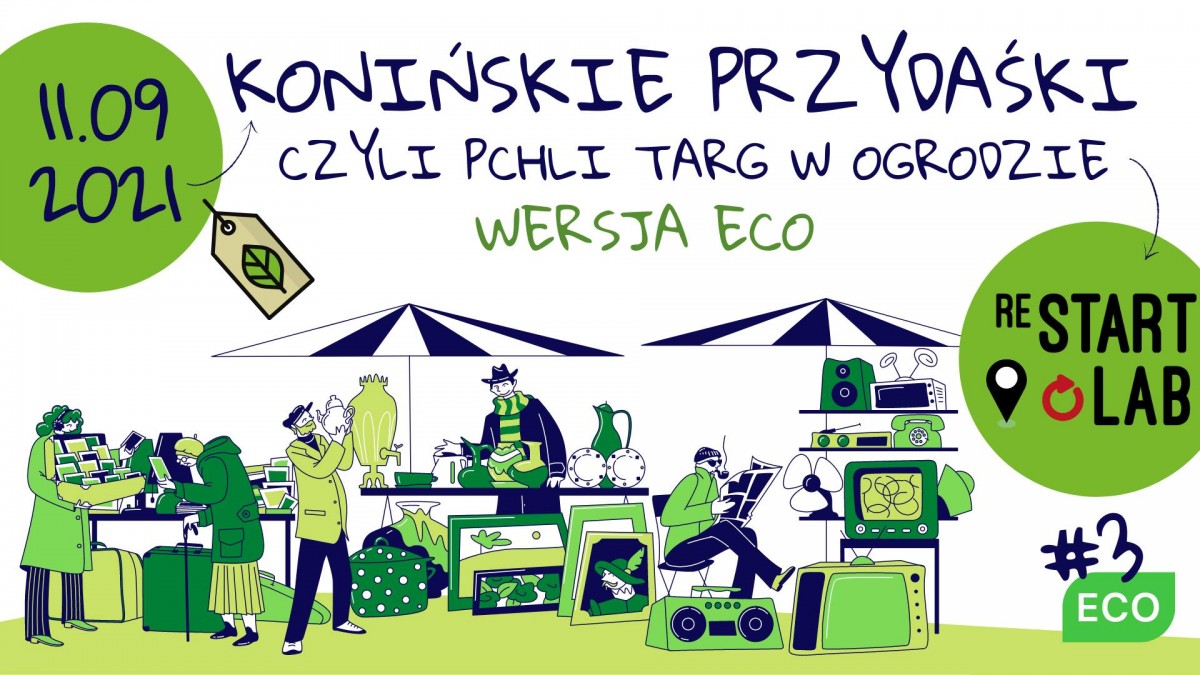 Ekologiczny pchli targ. Konińskie Przydaśki po raz trzeci