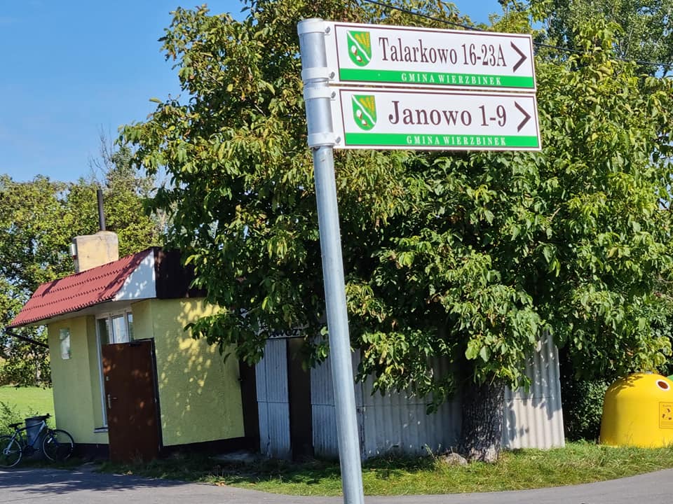 W gminie Wierzbinek rozpoczęło się porządkowanie znaków z nazwami
