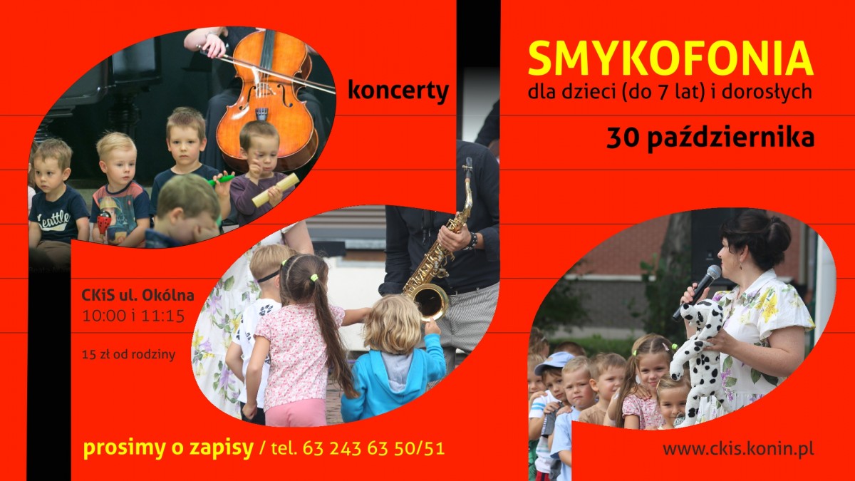 SMYKOFONIA - koncerty dla najmłodszych "Pieski małe dwa"