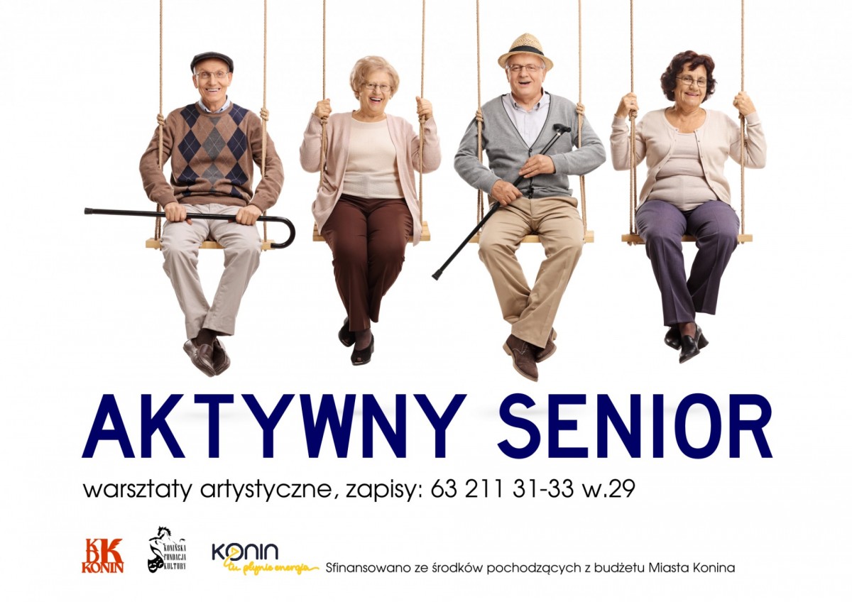 Konin. Aktywny Senior, czyli warsztaty artystyczne dla senior&oacute;w w KDK