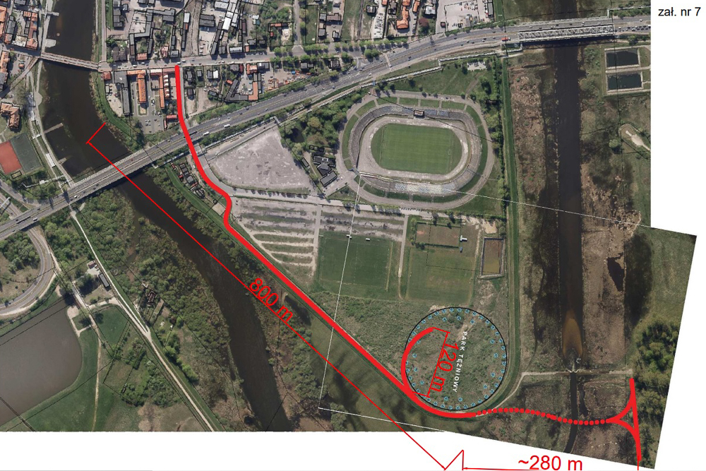 Dwie koncepcje na kładkę nad kanałem Ulgi i ścieżkę na wyspie Pociejewo
