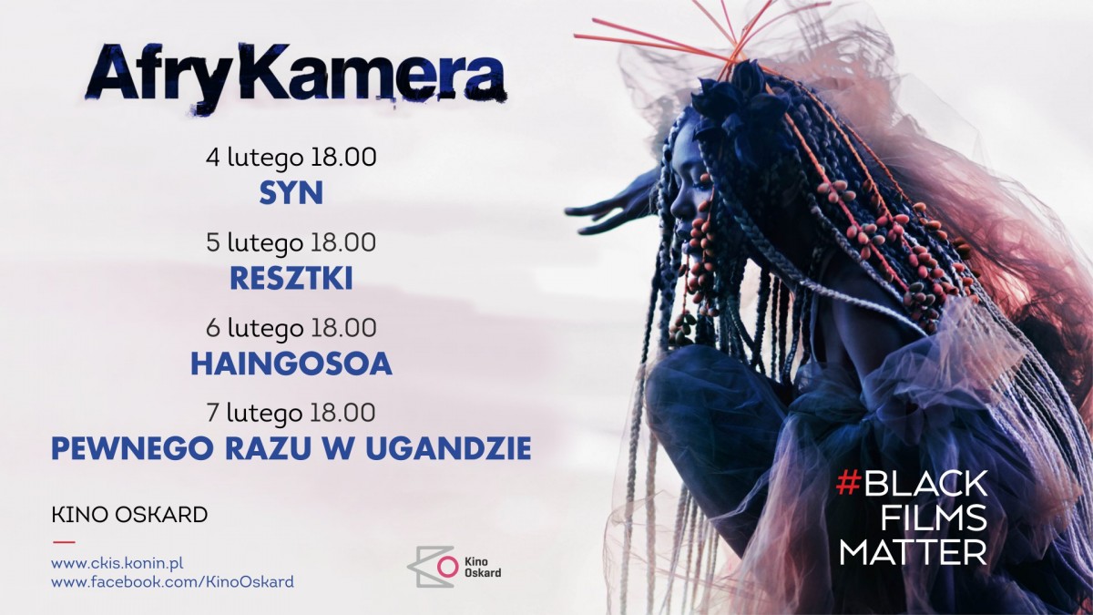 AfryKamera - festiwalowe filmy w Koninie