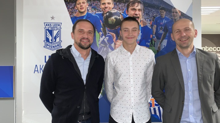 Maksymilian Pingot włączony do kadry pierwszego zespołu Lecha