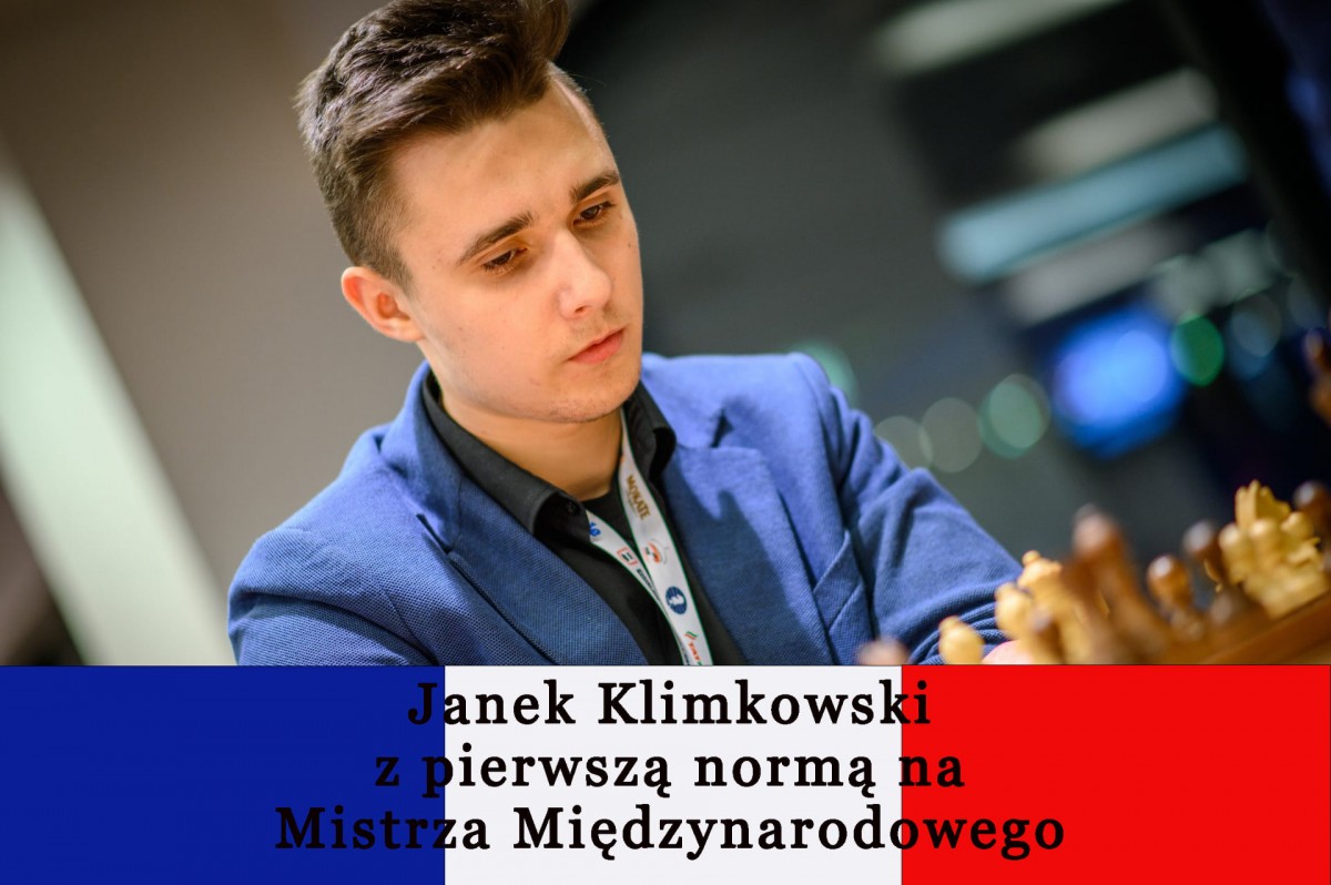 Jan Klimkowski już z pierwszą normą na mistrza międzynarodowego