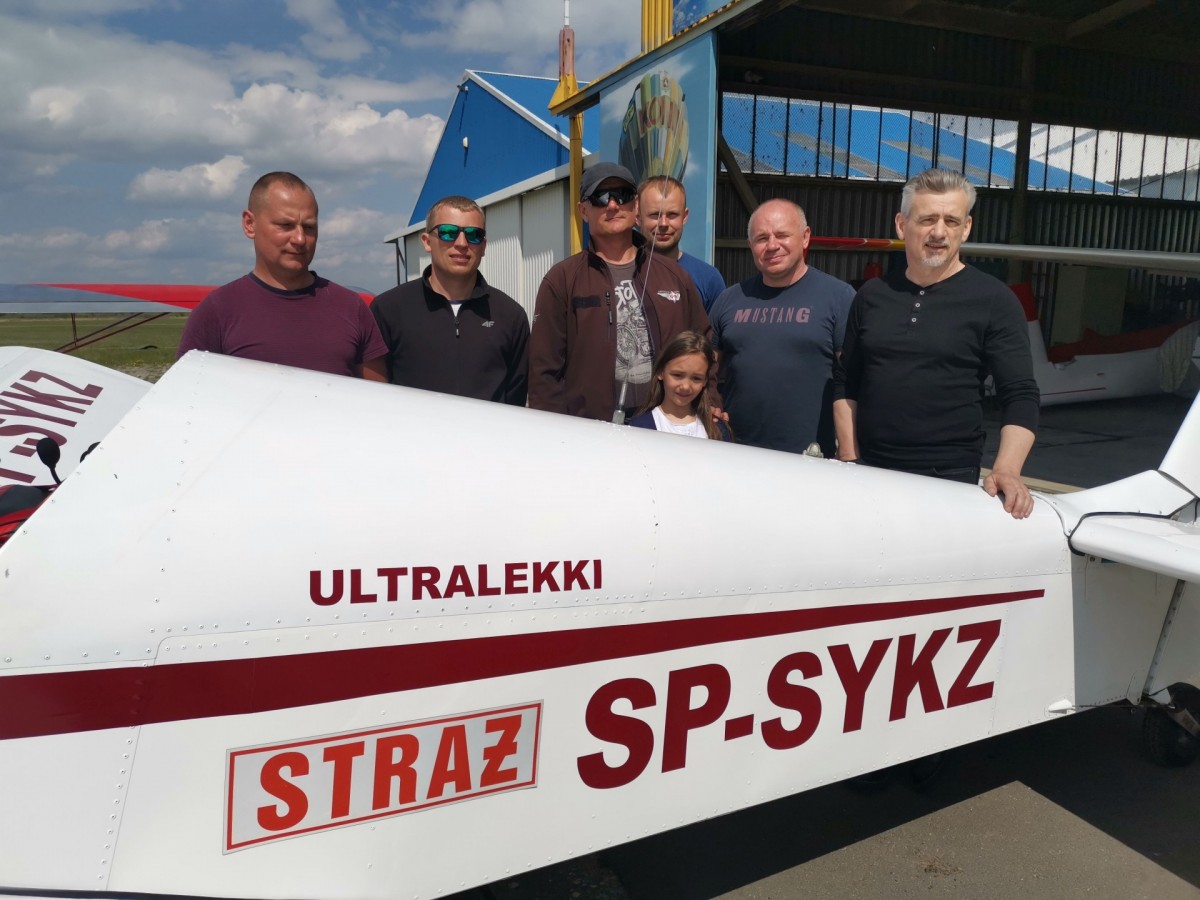 Druhowie OSP Ślesin będą patrolować powiat z powietrza