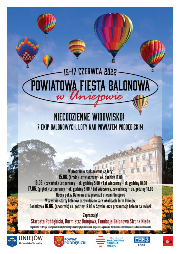 Fiesta Balonowa nad Uniejowem