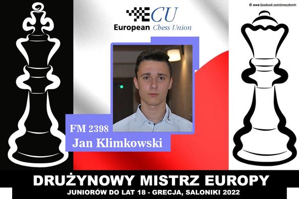 Jan Klimkowski drużynowym mistrzem Europy!
