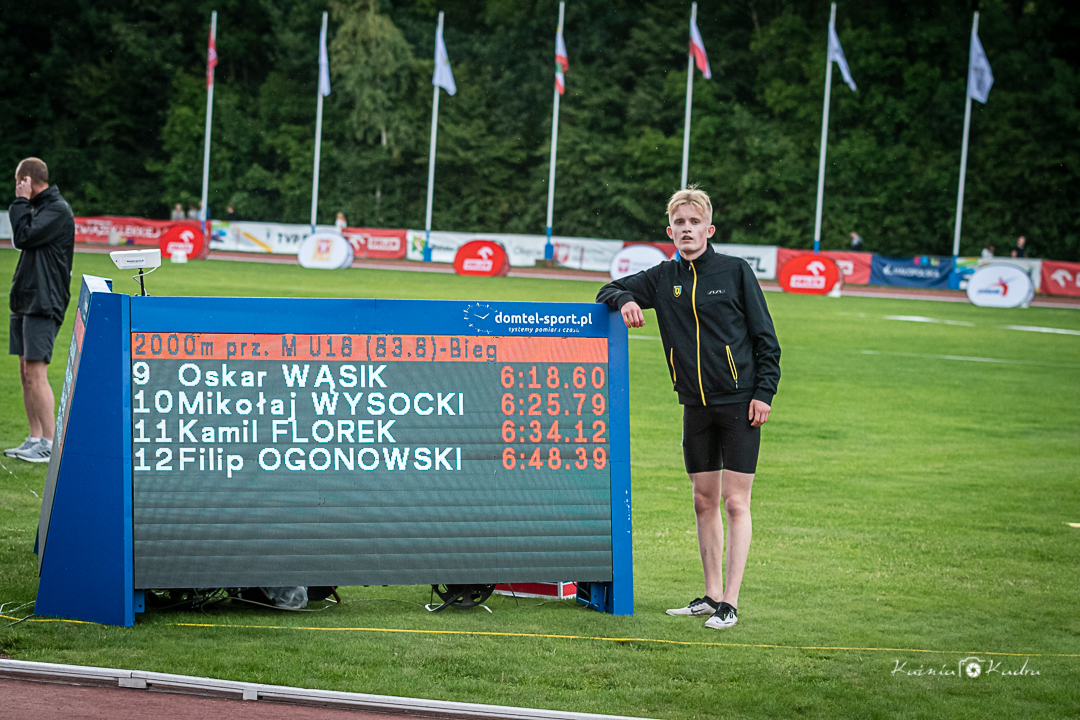Mikołaj Wysocki z rekordem życiowym w MP U18