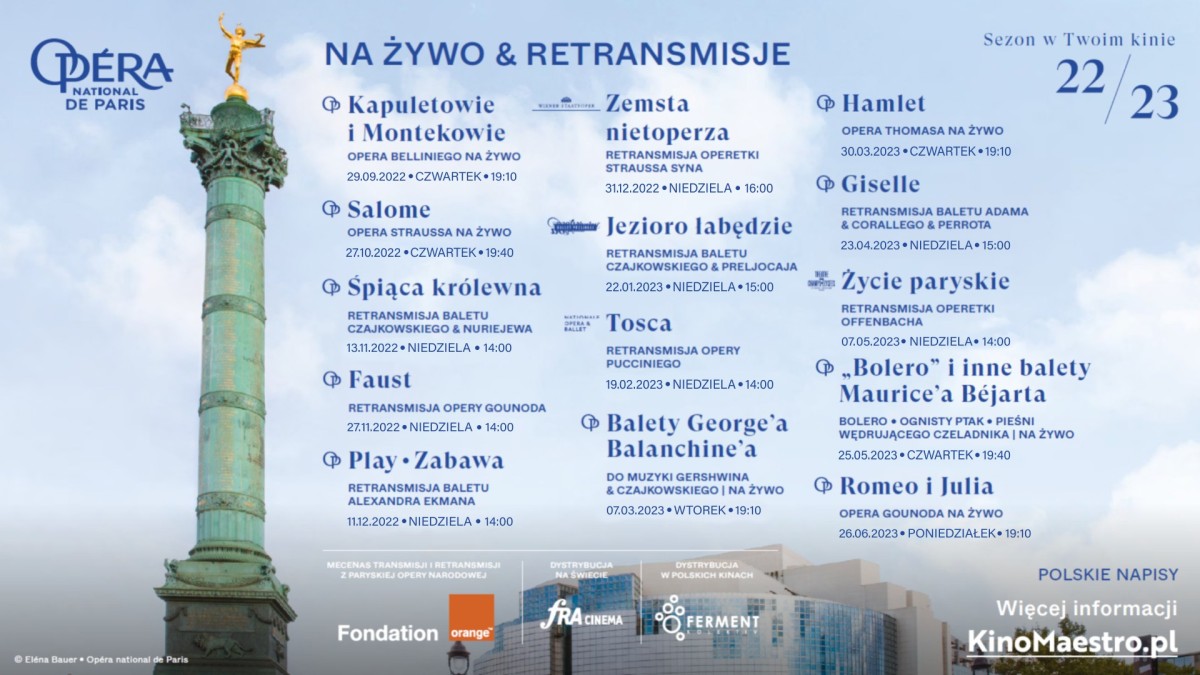 Paryska Opera Narodowa - balet i opera na ekranie | cz. 1 "Kapuletowie i Montekowie"