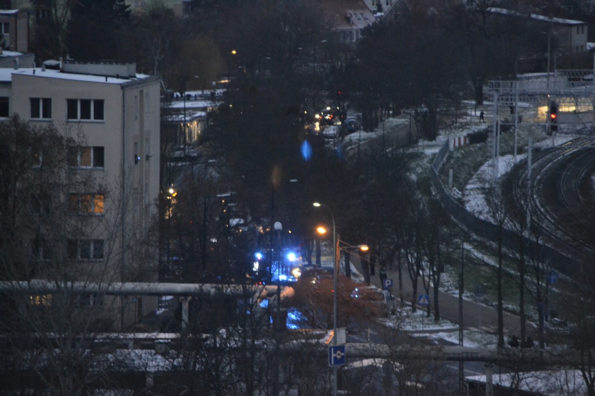 Kolizja na ul. Kolejowej. Tworzą się korki