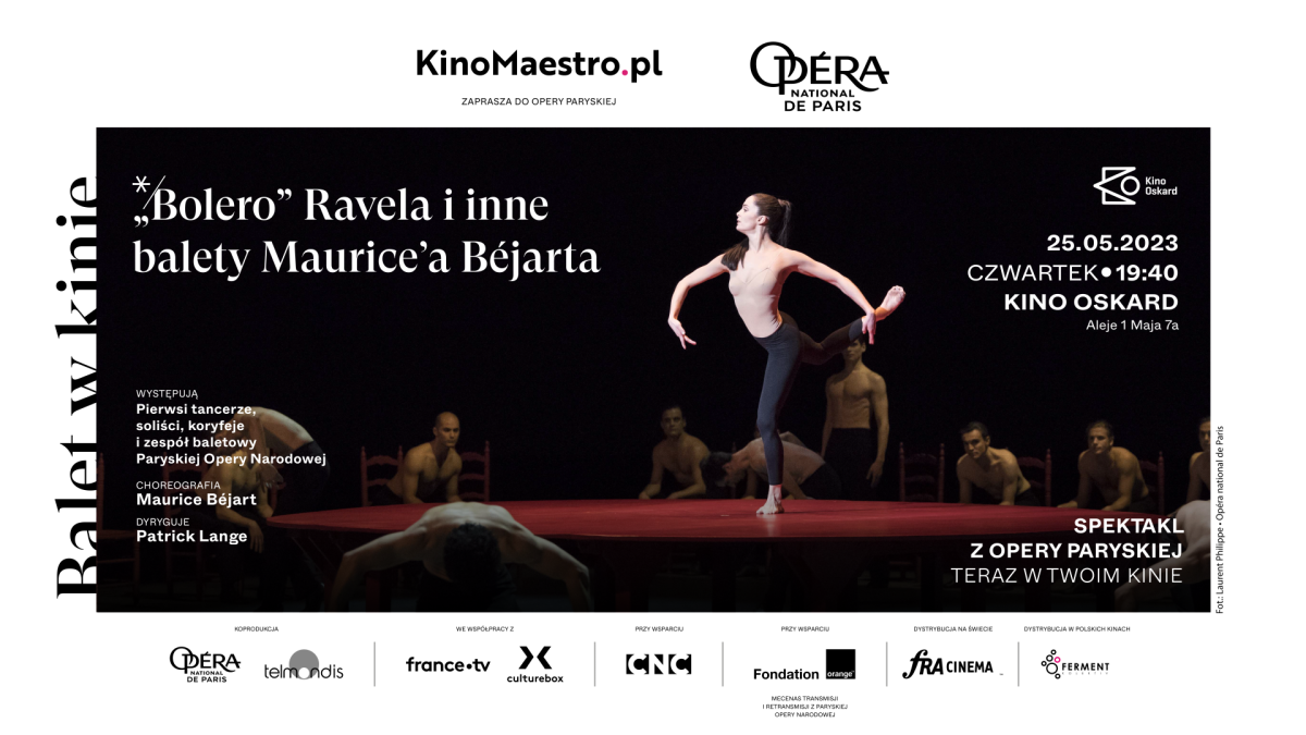Bolero i inne balety Maurice’a Béjarta | transmisja z Paryskiej Opery Narodowej