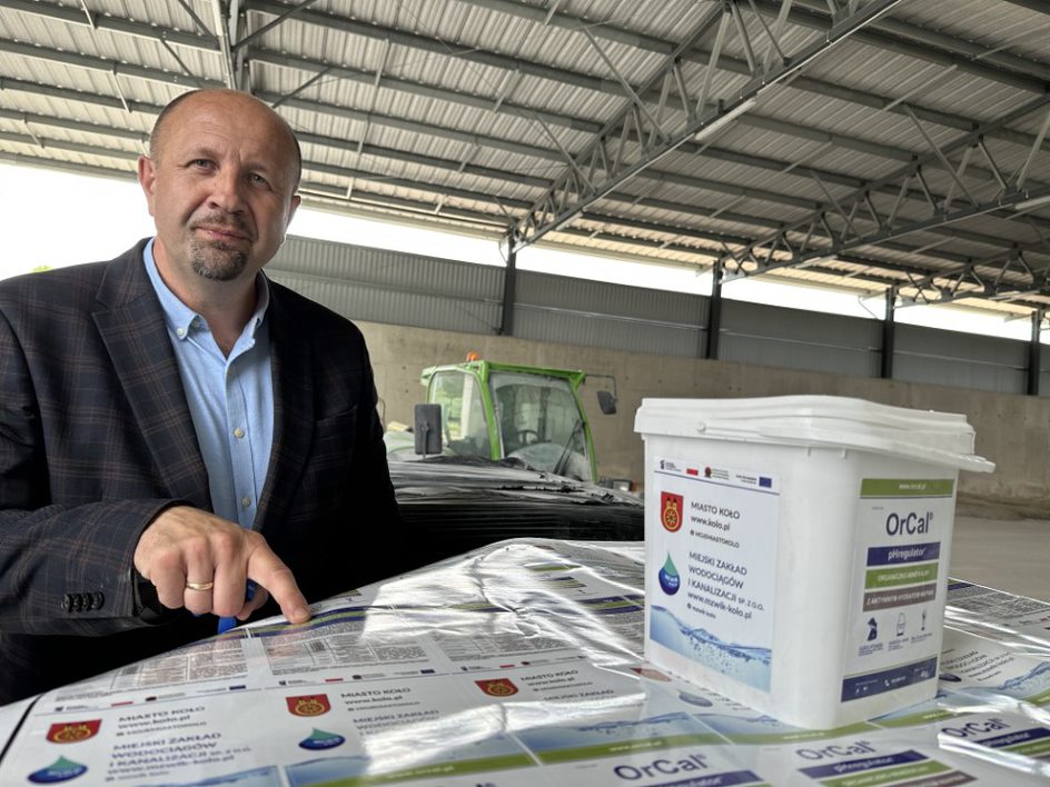 Oczyszczalnia przerabia odpady na nawóz. Koło idzie z duchem czasu