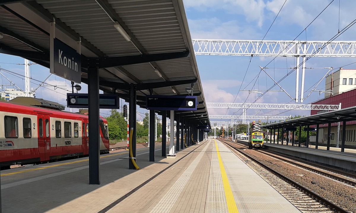 Konin w kolejowym środku stawki. Obsłużył niemal 900 tys. pasażer&oacute;w