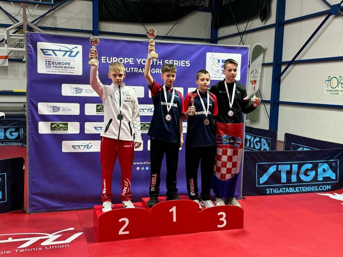 Hubert Kwieciński potrójnym srebrnym medalistą Greece Open