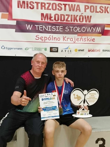 Hubert Kwieciński dwukrotnym złotym medalistą Mistrzostw Polski Młodzików