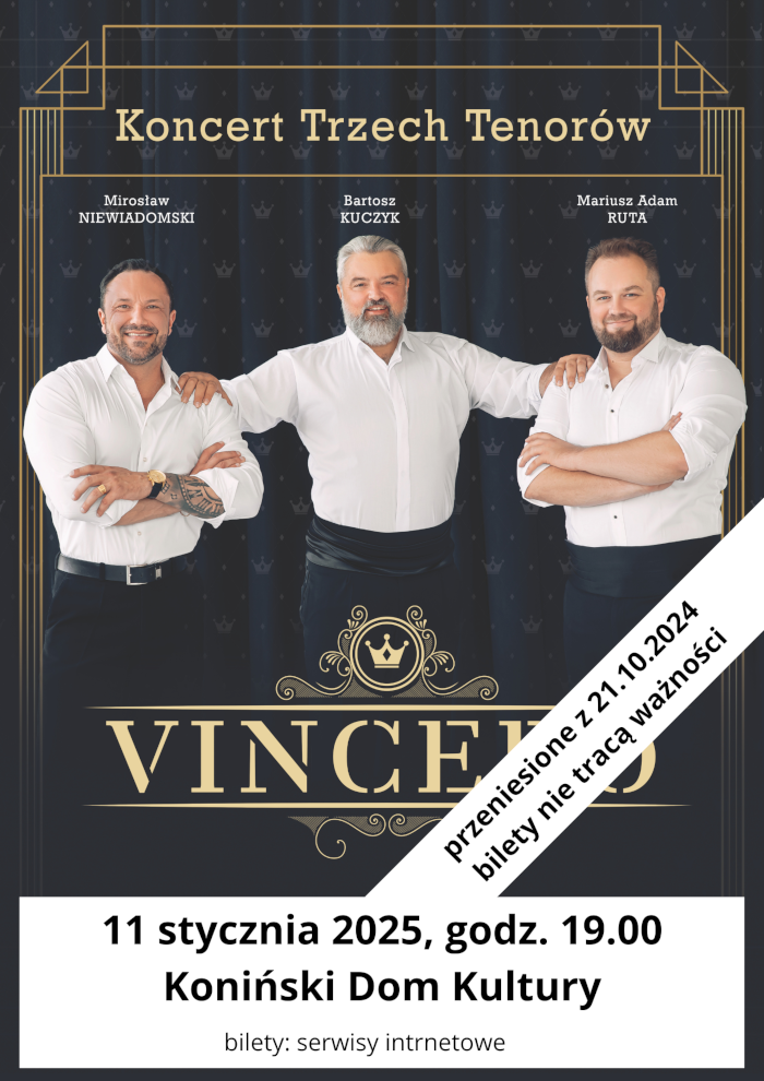 Koncert Vincero w KDK
