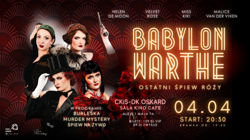 Burleskowa Rewia w Kinie Cafe