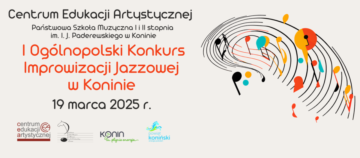 I Og&oacute;lnopolski Konkurs Improwizacji Jazzowej Konin 2025