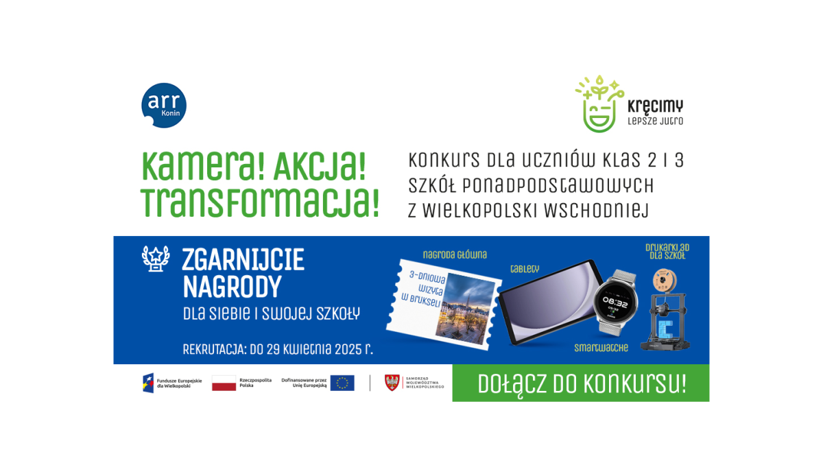 Konkurs filmowy „Kamera! Akcja! Transformacja!”. Wygraj wyjazd do Brukseli!