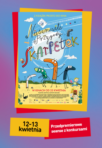 Niesamowite przygody skarpetek - przedpremierowe seanse z konkursami HDD