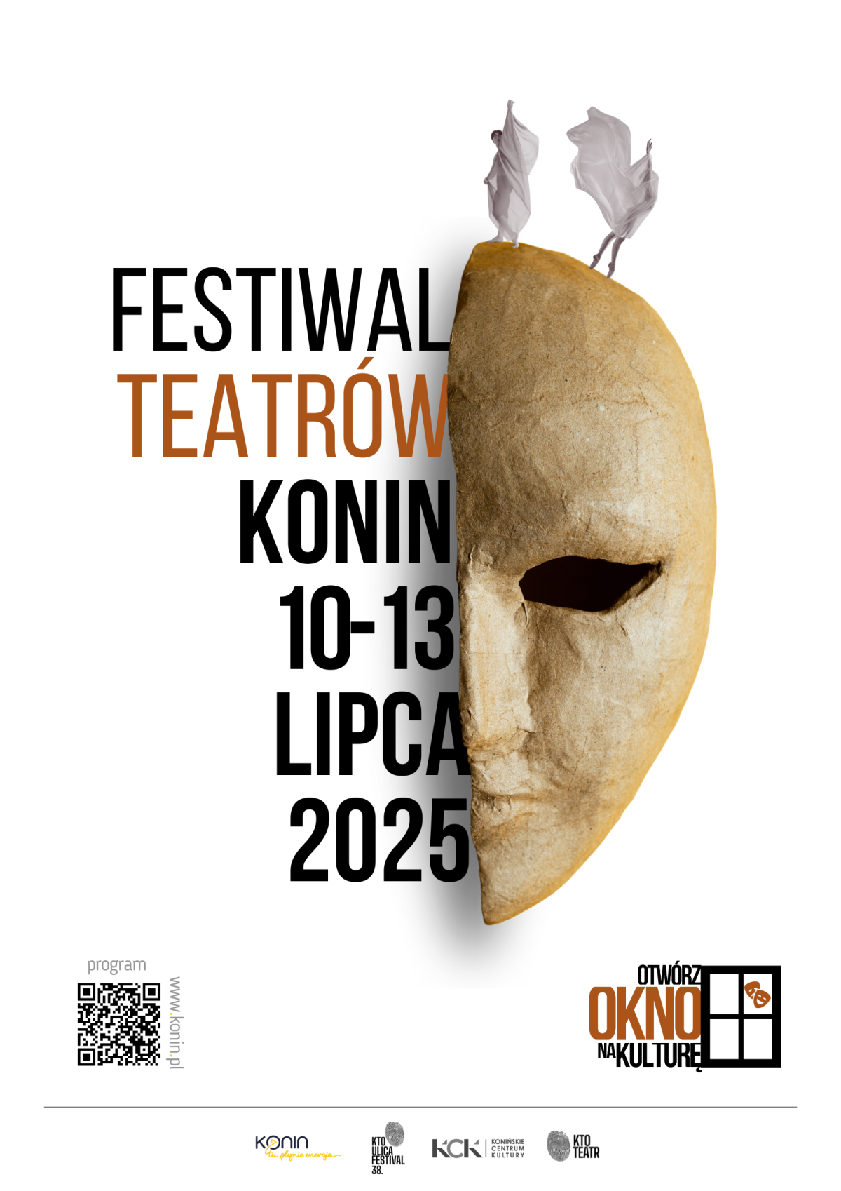 Teatr bez biletów i bez granic. „Otwórz OKNO na kulturę” w Koninie