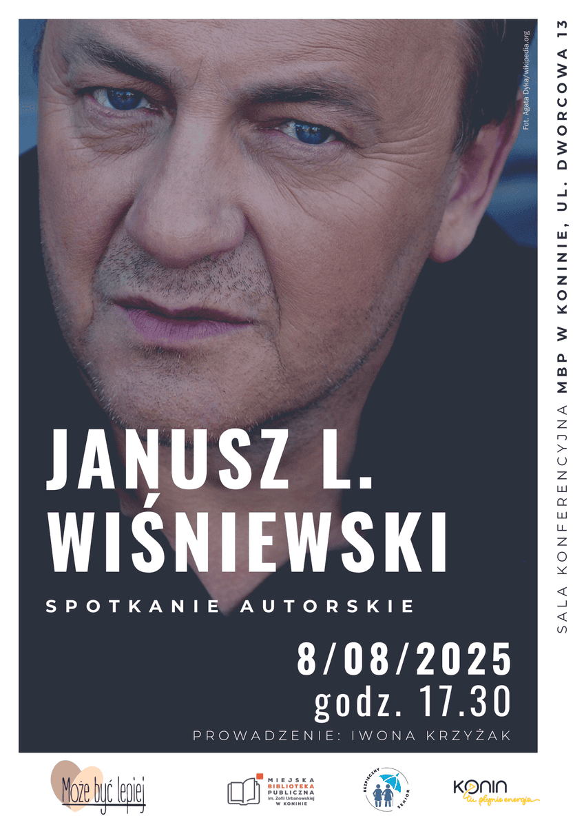 Spotkanie autorskie z Januszem L. Wiśniewskim