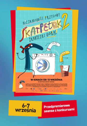 Niesamowite przygody skarpetek 2. Skarpetki g&oacute;rą! - przedpremierowe seanse z konkursami