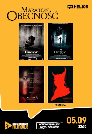 Maraton OBECNOŚĆ w kinie Helios