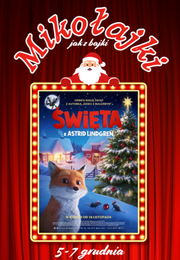 Święta z Astrid Lindgren - mikołajkowe seanse z konkursami HDD