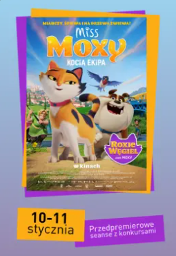 Miss Moxy. Kocia ekipa - przedpremierowe seanse z konkursami HDD