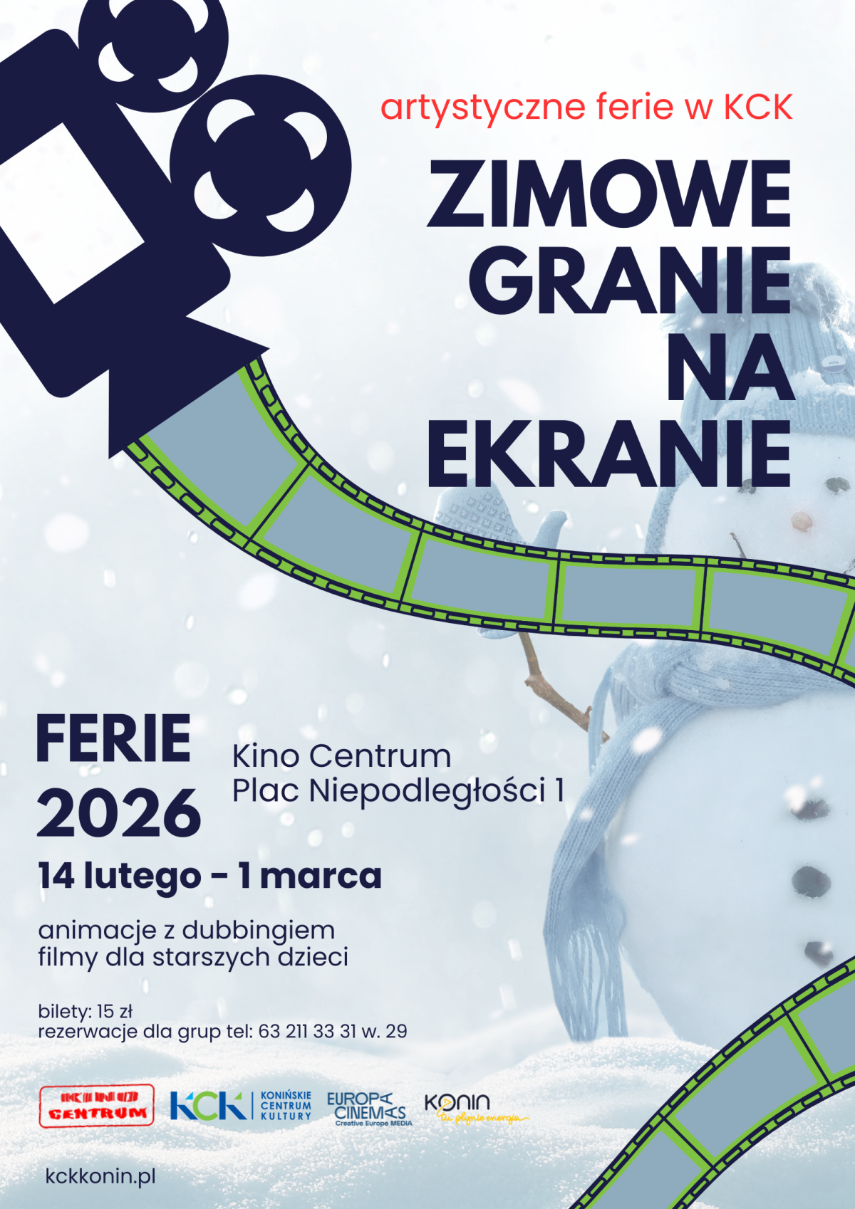 KCK/ Kino Centrum- Zimowe granie na ekranie