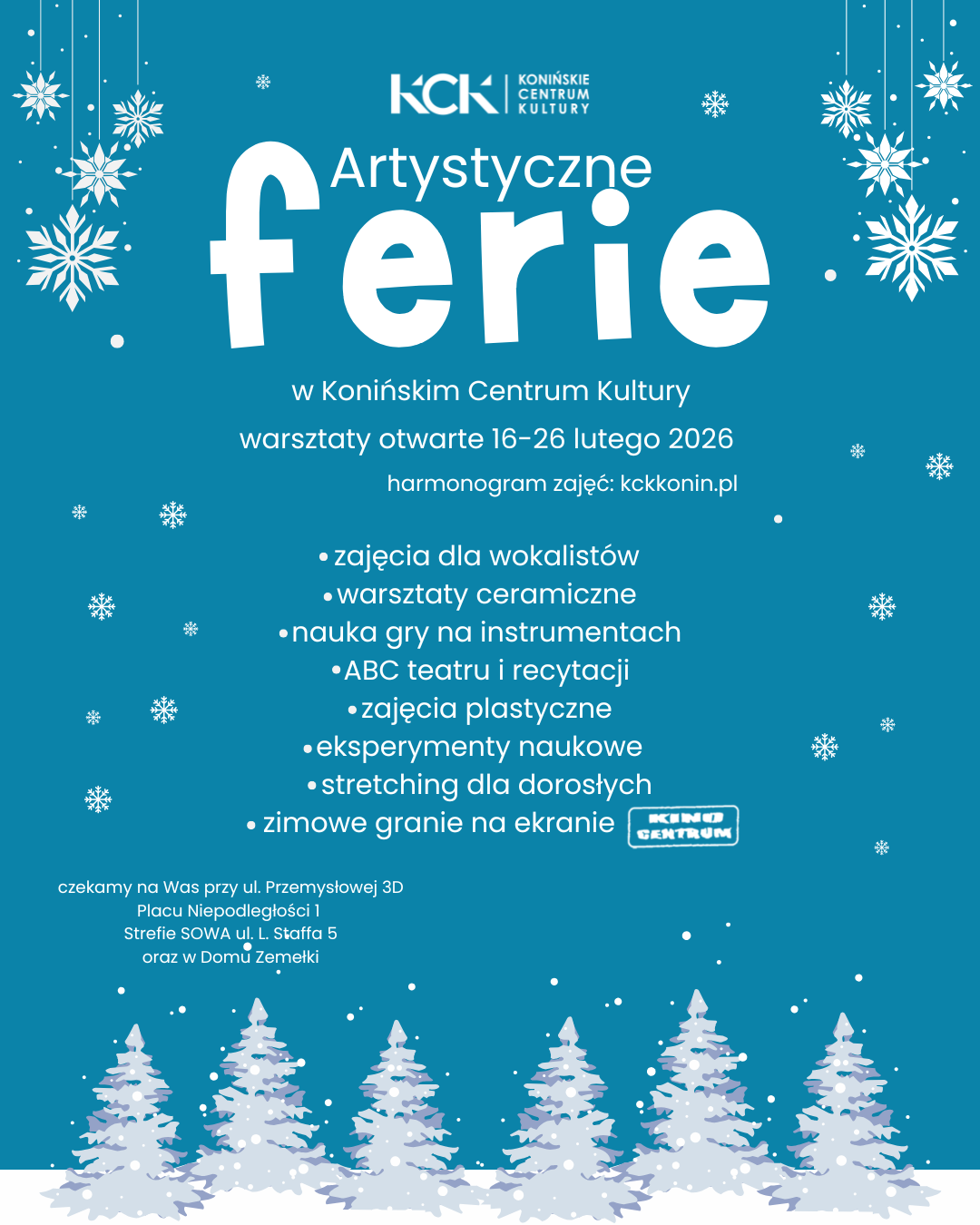 KCK- Artystyczne ferie