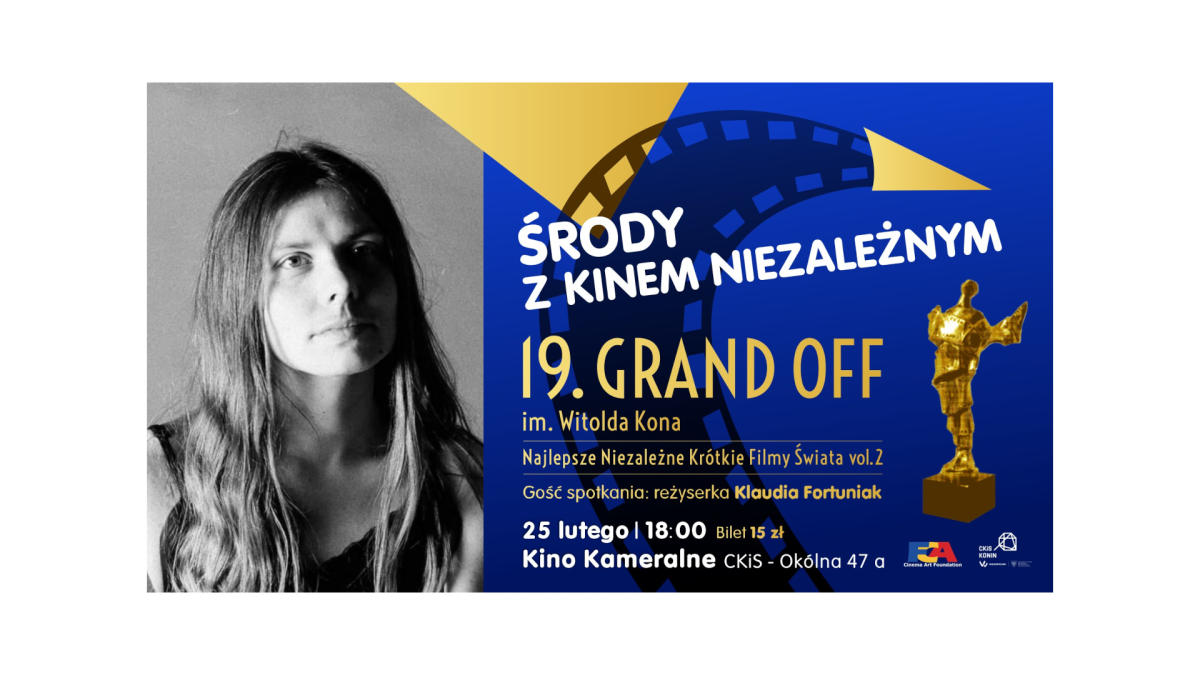 Najlepsze kr&oacute;tkie metraże i spotkanie z Klaudią Fortuniak. Wiecz&oacute;r z dobrym kinem i kawą