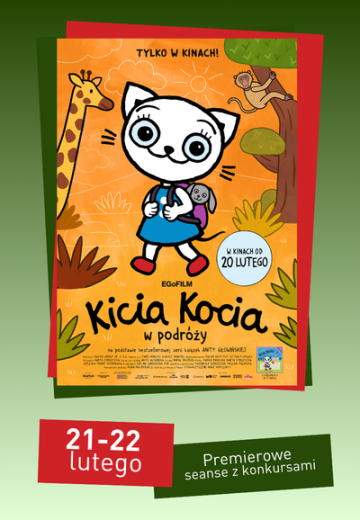 Kicia Kocia w podr&oacute;ży - premierowe seanse z konkursami HDD