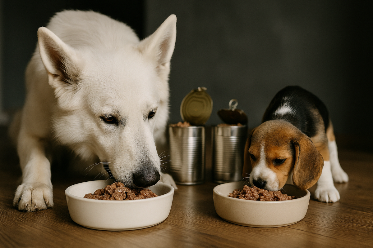 Jak przechowywać otwartą puszkę mokrej karmy?