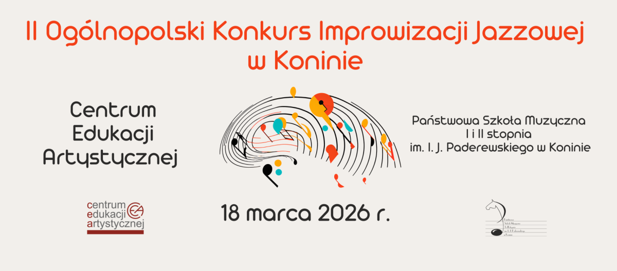 Koncert Laureat&oacute;w II Og&oacute;lnopolskiego Konkursu Improwizacji Jazzowej Konin 2026