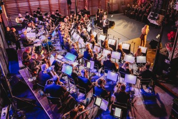 Michał Wiśniewski i Sompoleńska Orkiestra Dęta na jednej scenie