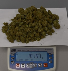 Turek. Dziewiętnastolatek miał ponad kilogram narkotyków. Trafił do aresztu