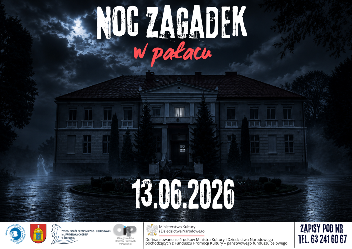 Noc Zagadek w Żychlinie – odkryj tajemnicę ukrytego skarbu!