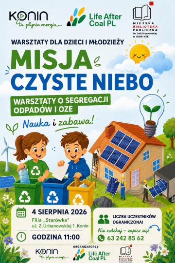 Warsztaty edukacyjne &bdquo;Misja Czyste Niebo&rdquo;