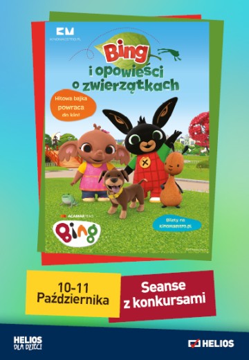 Bing i opowieści o zwierzątkach – seanse z konkursami HDD