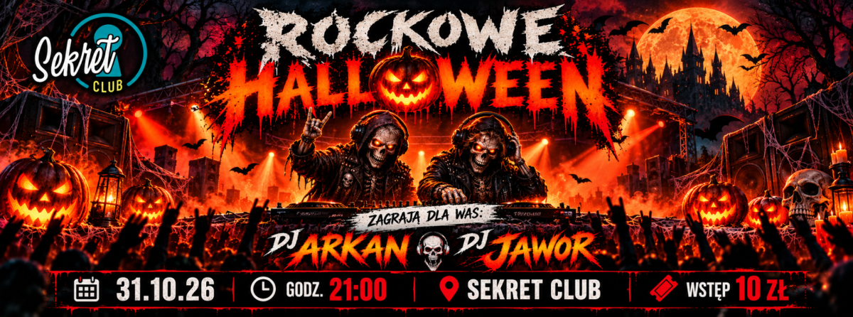 Rockowe Halloween Dj Party Night