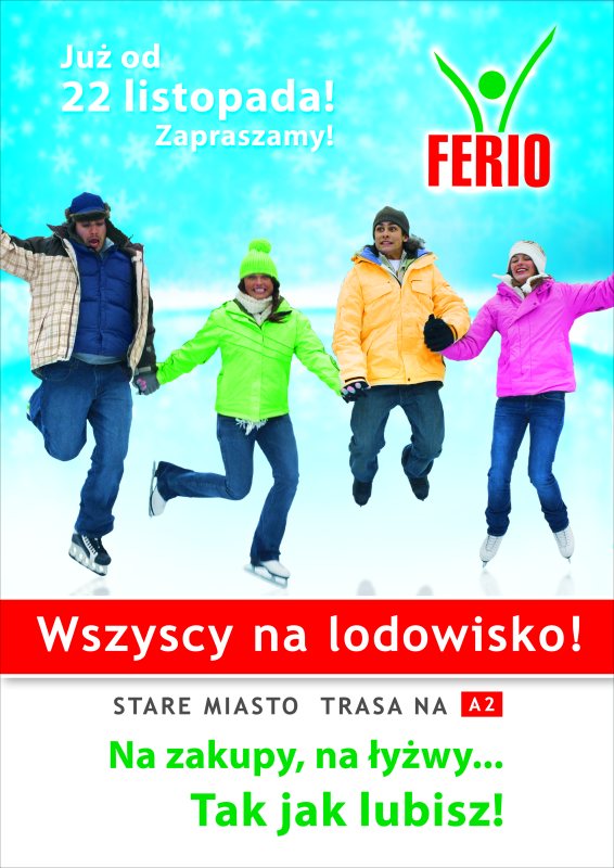 FERIO – wszyscy na lodowisko!