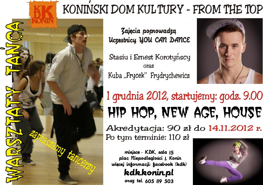 Warsztaty dla tancerzy z uczestnikami You Can Dance