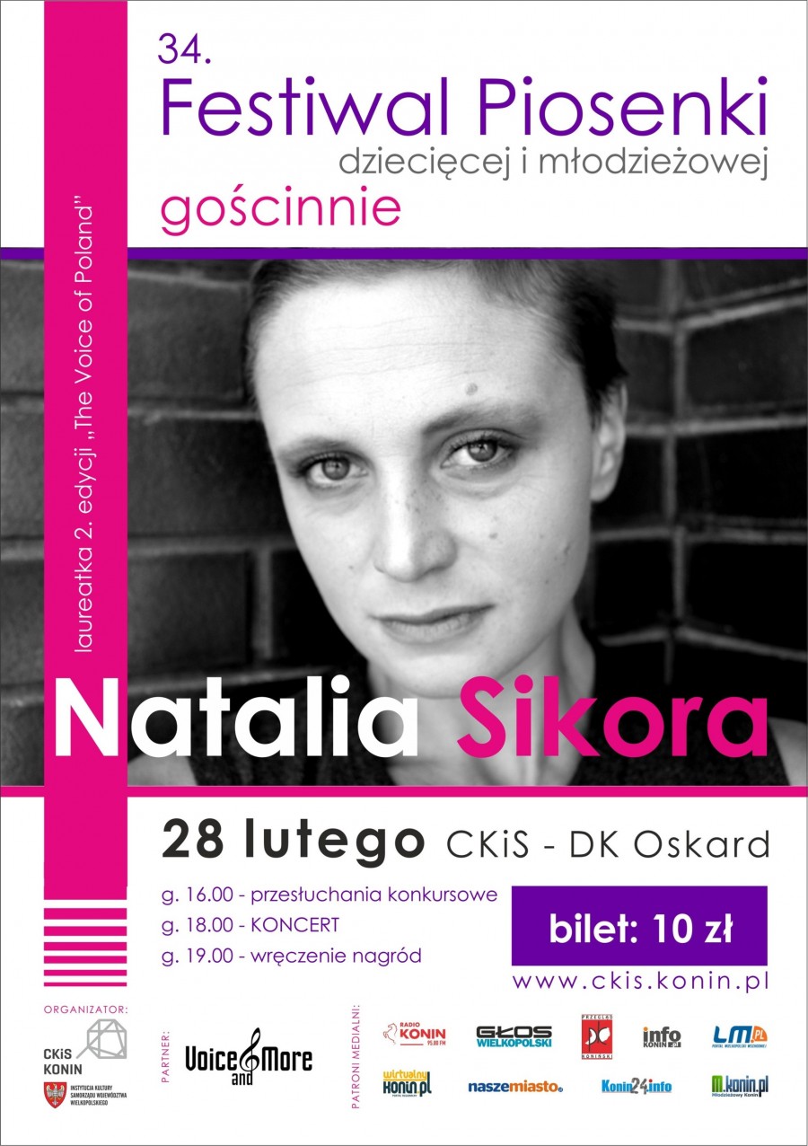 Natalia Sikora na 34. Festiwalu Piosenki
