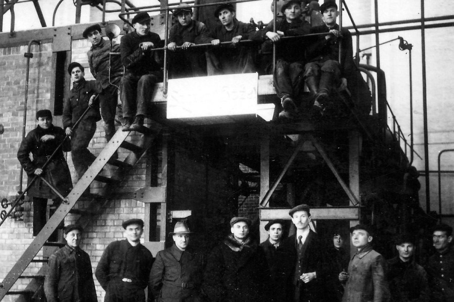 Uruchomienie brykietowni poprzedziły dwa wybuchy