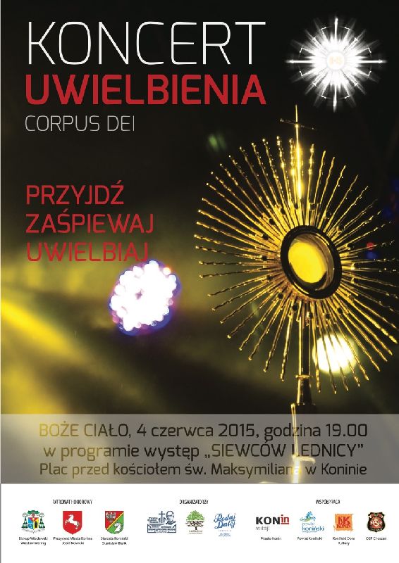 Koncert uwielbienia w uroczystość Bożego Ciała