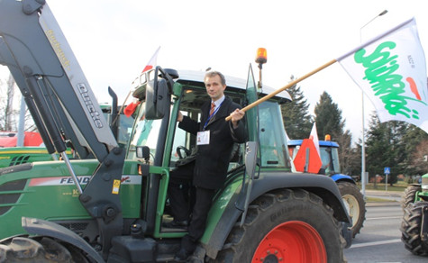 Będzie protest. Rolnicy zn&oacute;w zablokują Konin ciągnikami