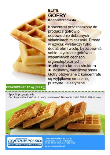 Lody, gofry, granita!!!